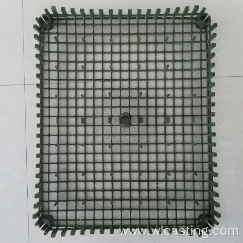 Heat resistant steel cast heat treatment frame